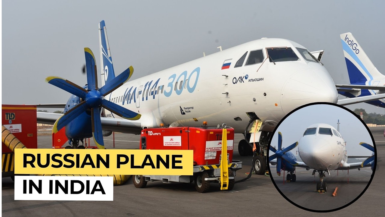 Il-114 Revealed: Complete 360° Aircraft Tour | India Launch Ahead