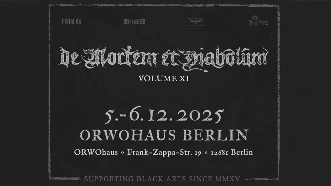 De Mortem et Diabolum 2025 (Berlin, Germany)