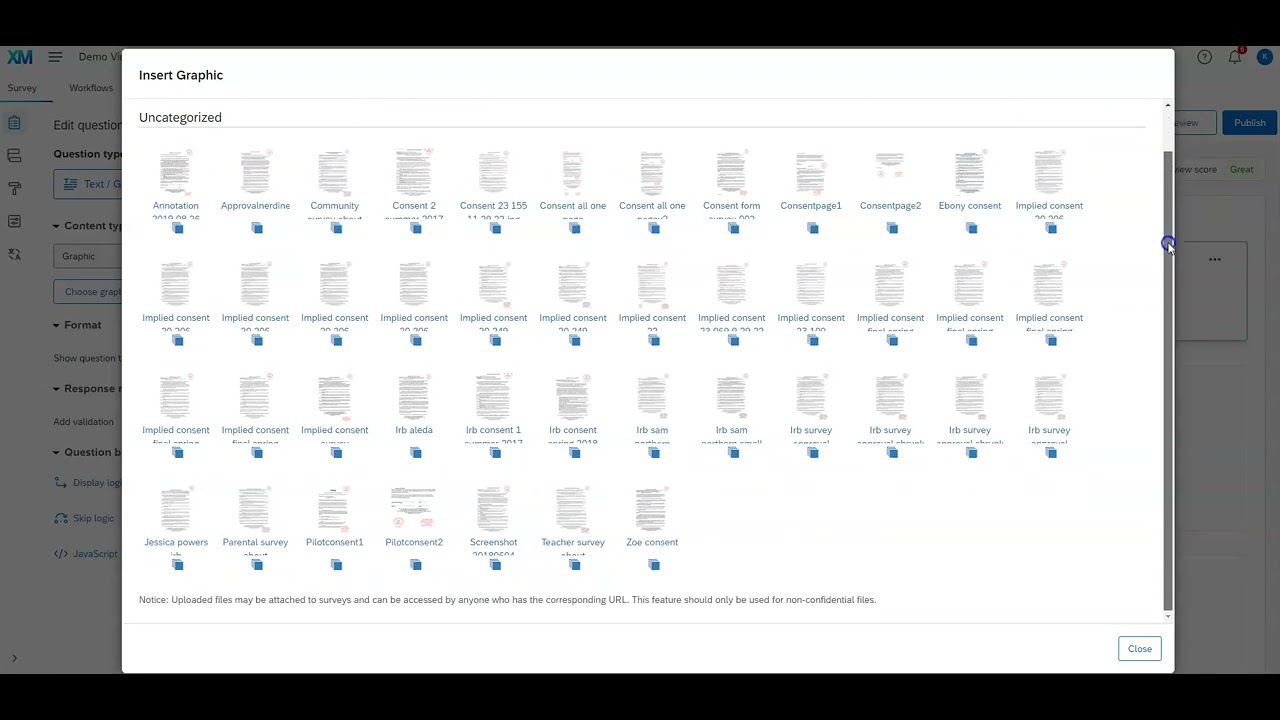 Qualtrics Adding Various Question Types
