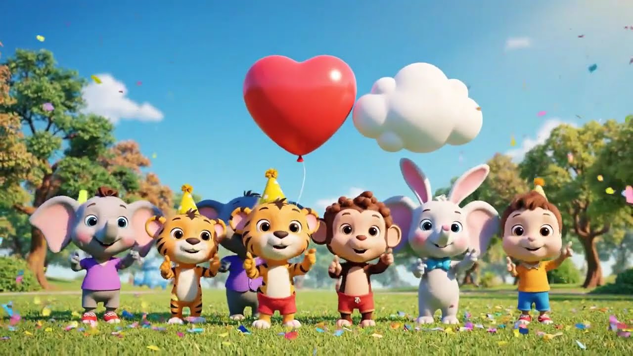 Tooty Ta Dance | Action Dance Song for Kids | Nursery Rhymes | 3D Cartoon Animation Tooty Ta