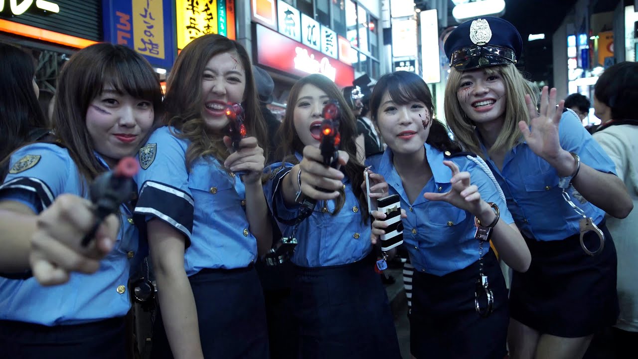 Shibuya, Tokyo: Halloween 2015 Street Party