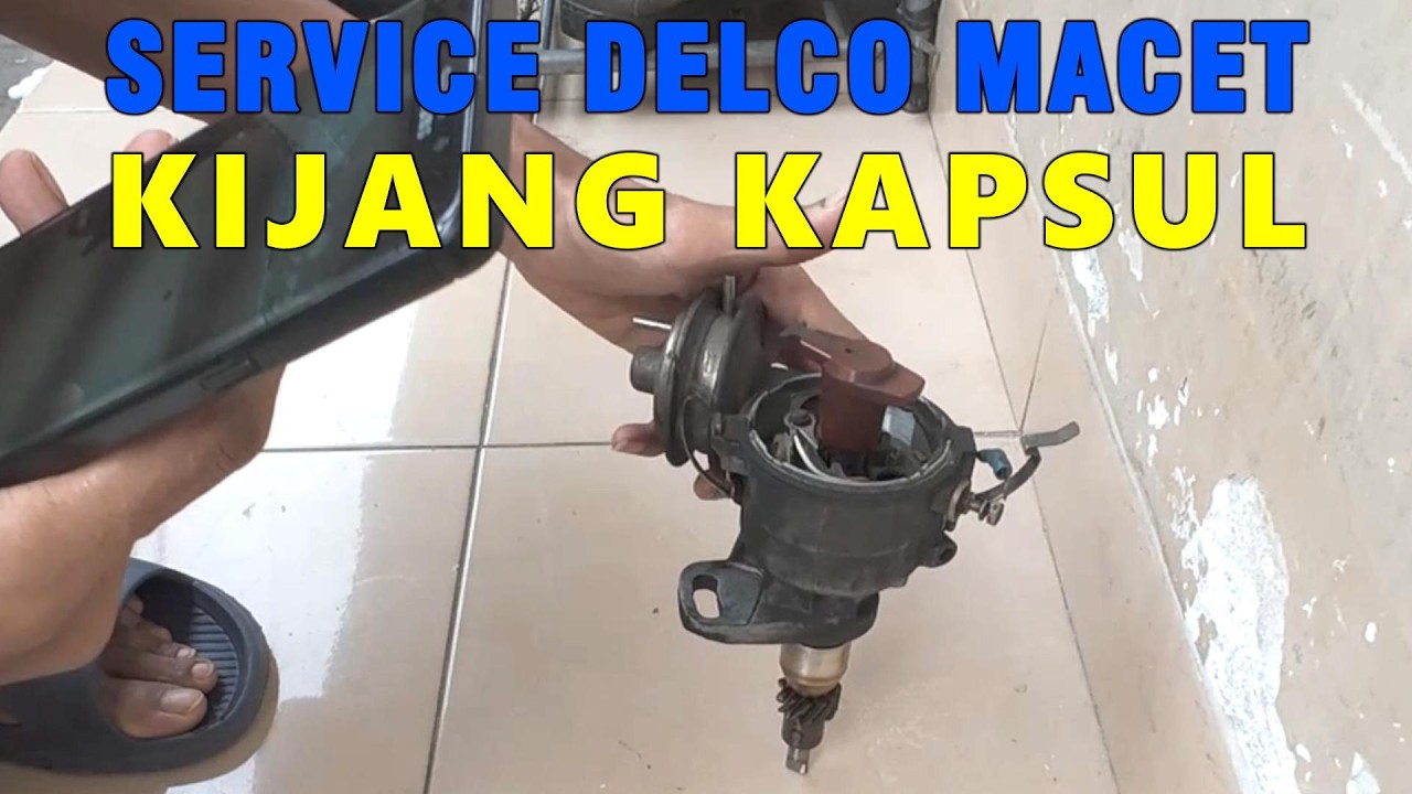 Memperbaiki Sendiri Delco Yang Macet Kijang Kapsul 7K | #kijangkapsul #toyotakijang