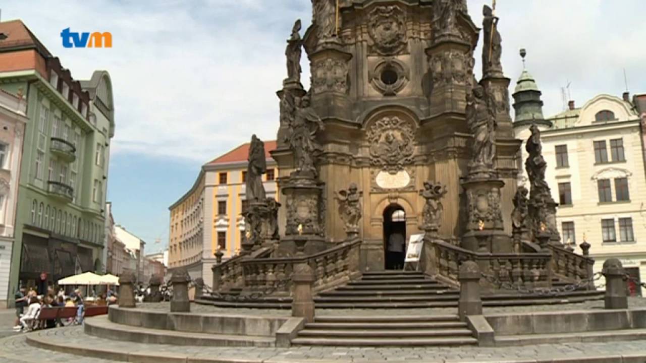 KRÁSNĚ V KRAJI - Sloup Nejsvětější Trojice, TV MORAVA, www.tvmorava.cz