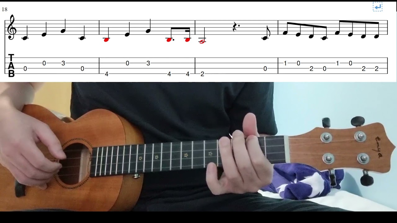 Count On Me (Bruno Mars) - Easy Beginner Ukulele Tabs With Playthrough Lesson