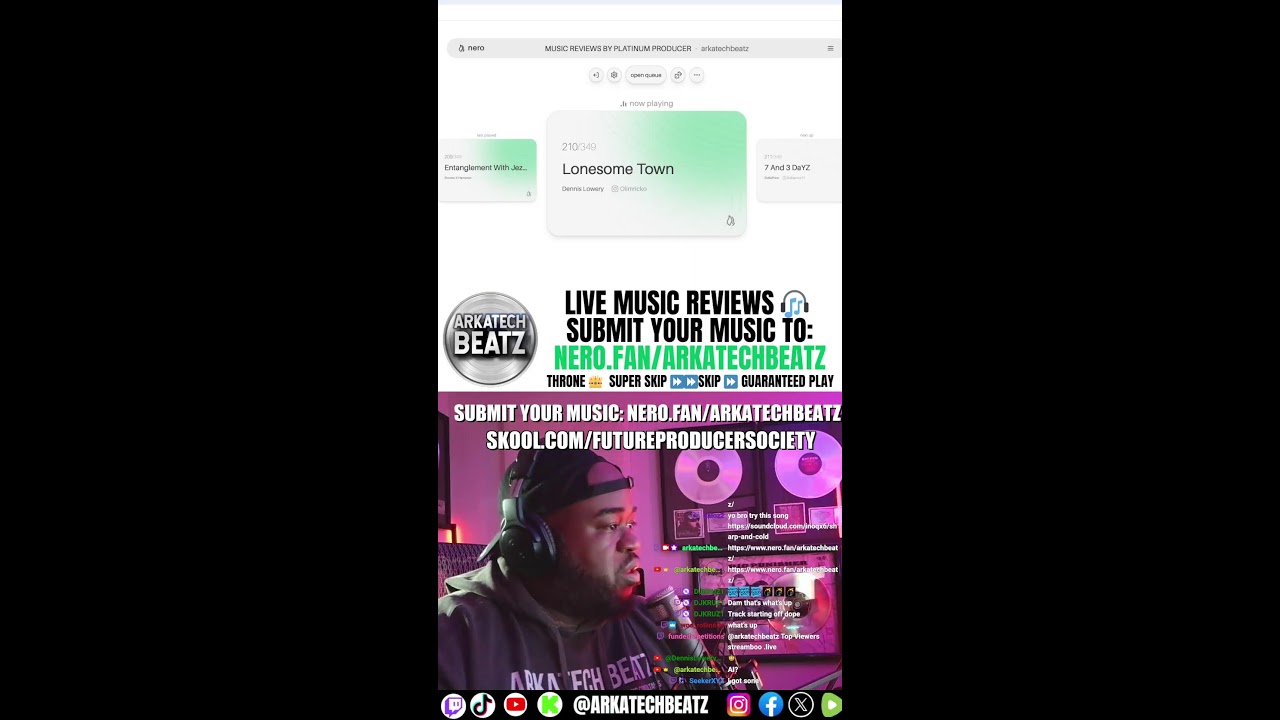 Live Music Reviews! Platinum Producer Music Reviews