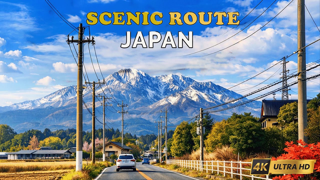 Yamanakako to Fujinomiya Scenic Drive 4K | Mt. Fuji Views 🚙🛣️