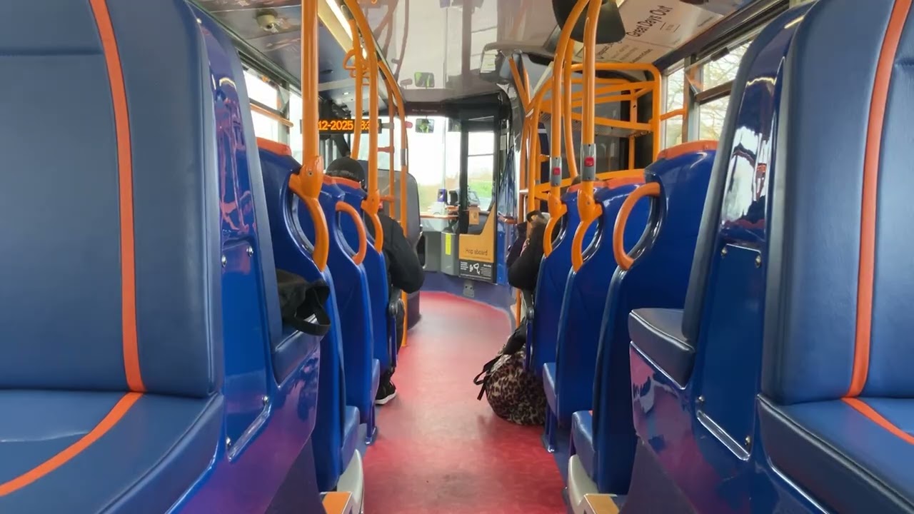 10872 (YX67 VDJ) - Stagecoach East | Rail Replacement