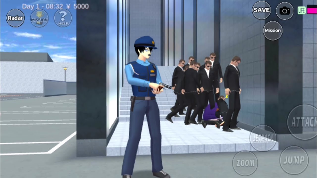 Police tangkap kelompok nyakuza terbukti menganiyaya#sakuraschoolsimulator 
