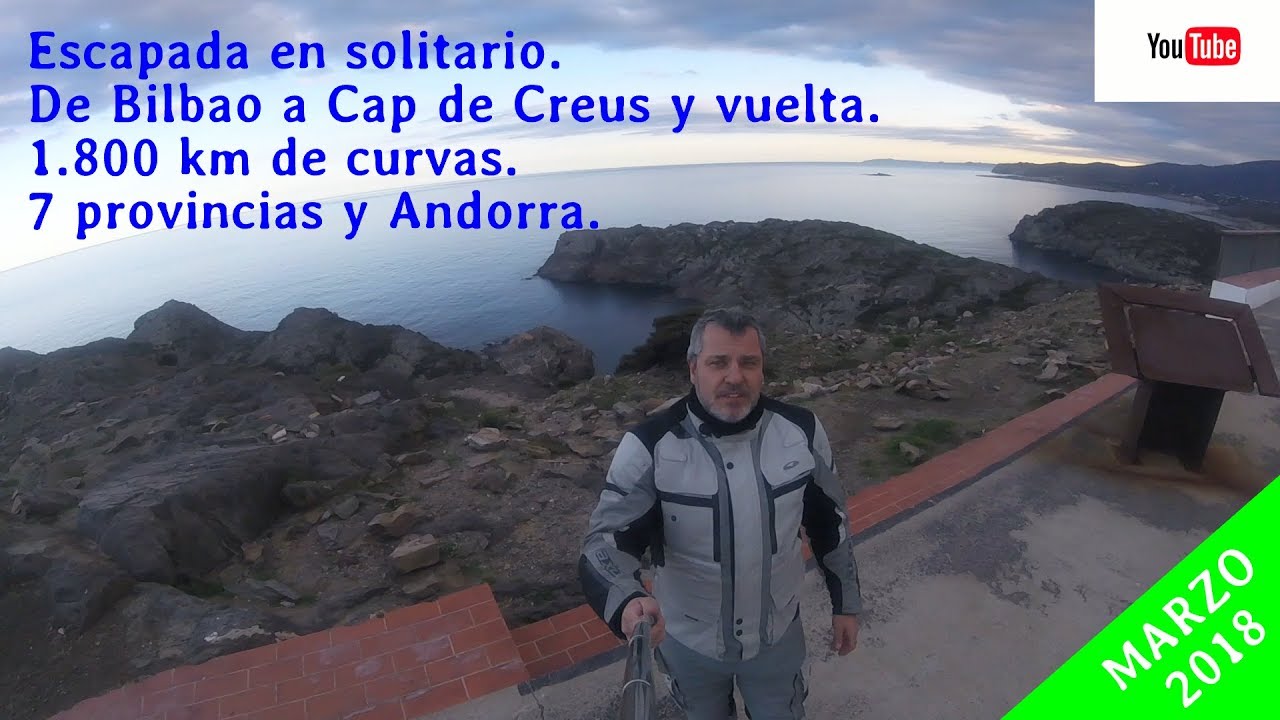 DE BILBAO A CAP DE CREUS EN MOTO