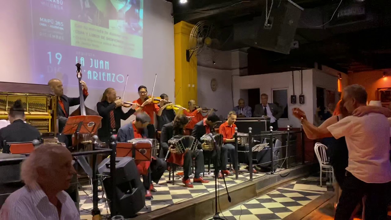 La Juan D’Arienzo 'La Cumparsita' Milonga Marabú, Buenos Aires 12/19/2019