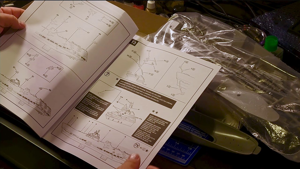 Atlantis USS Ticonderoga CV-14 Unboxing