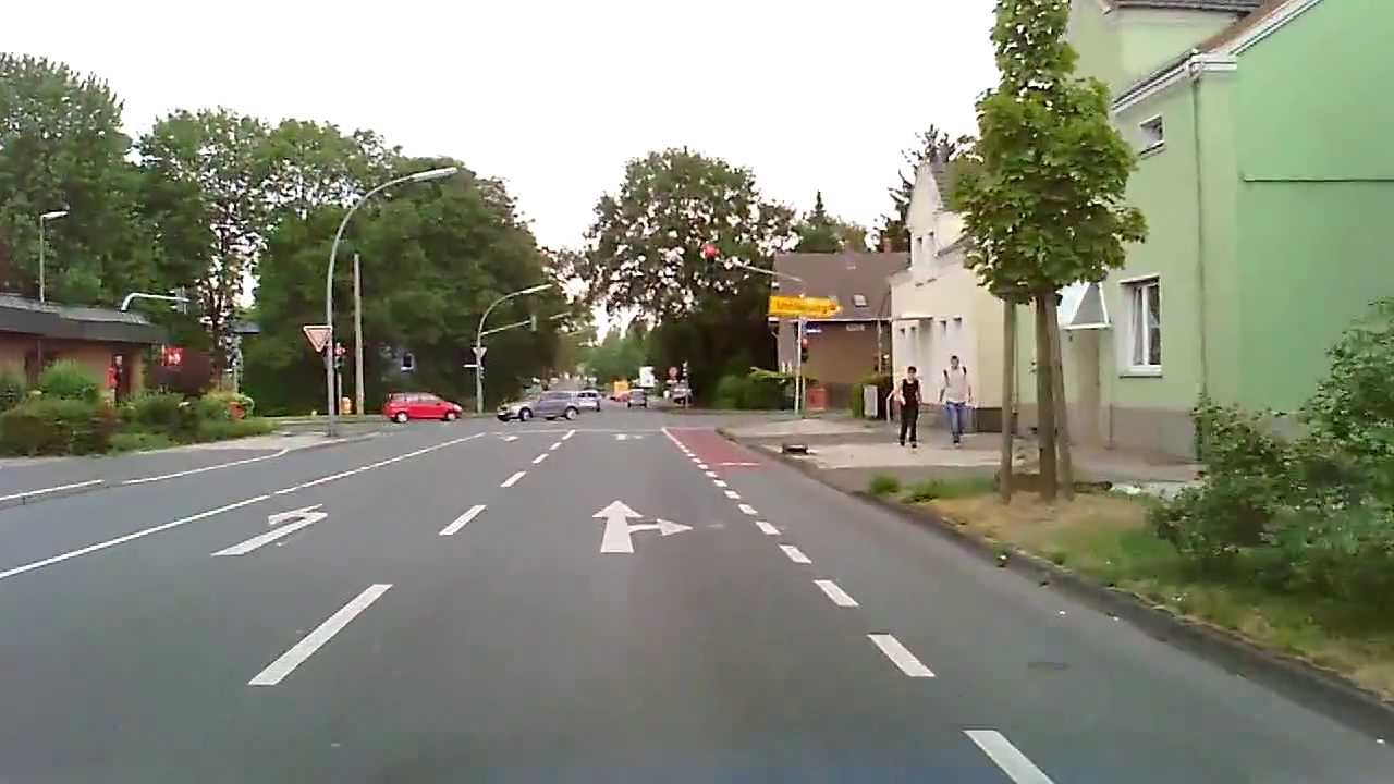 Kamen Fahrt durch die Unnaer Stra&szlig;e 10.08.2013