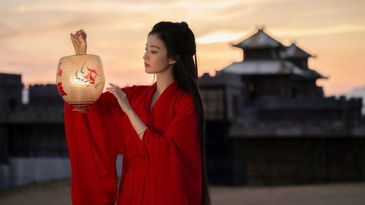 ♫ 紅 唇 ♫「風把回憶搖落一地紅 我已不再為誰而心動」動態歌詞