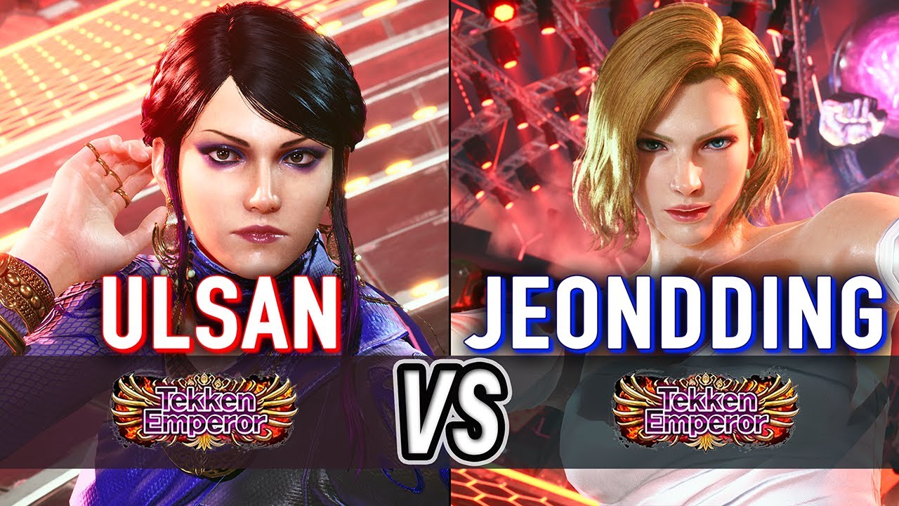 T8 🔥 ULSAN (Zafina) vs JEONDDING (Nina) 🔥 Tekken 8 High Level Gameplay