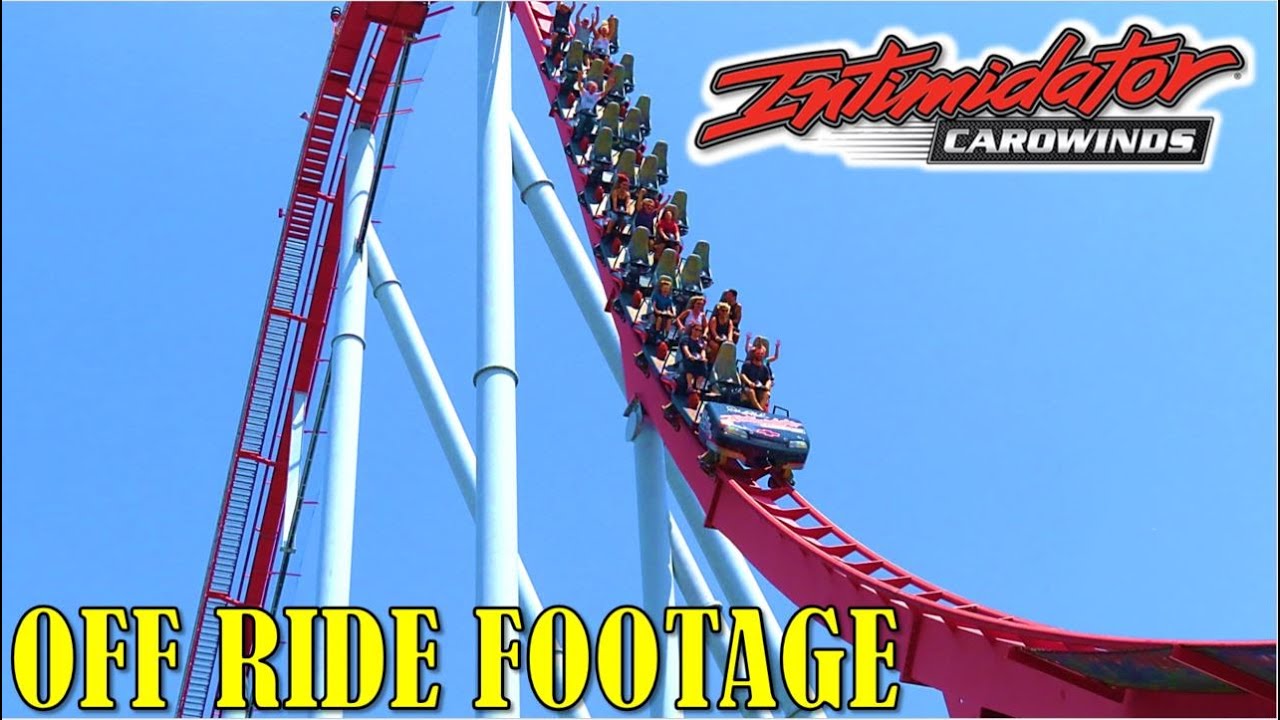 Intimidator at Carowinds Off-Ride Footage (No Copyright)