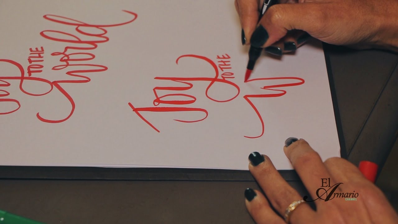 [TUTORIAL] Caligrafía : Como Dibujar Sus Palabras Fácilmente