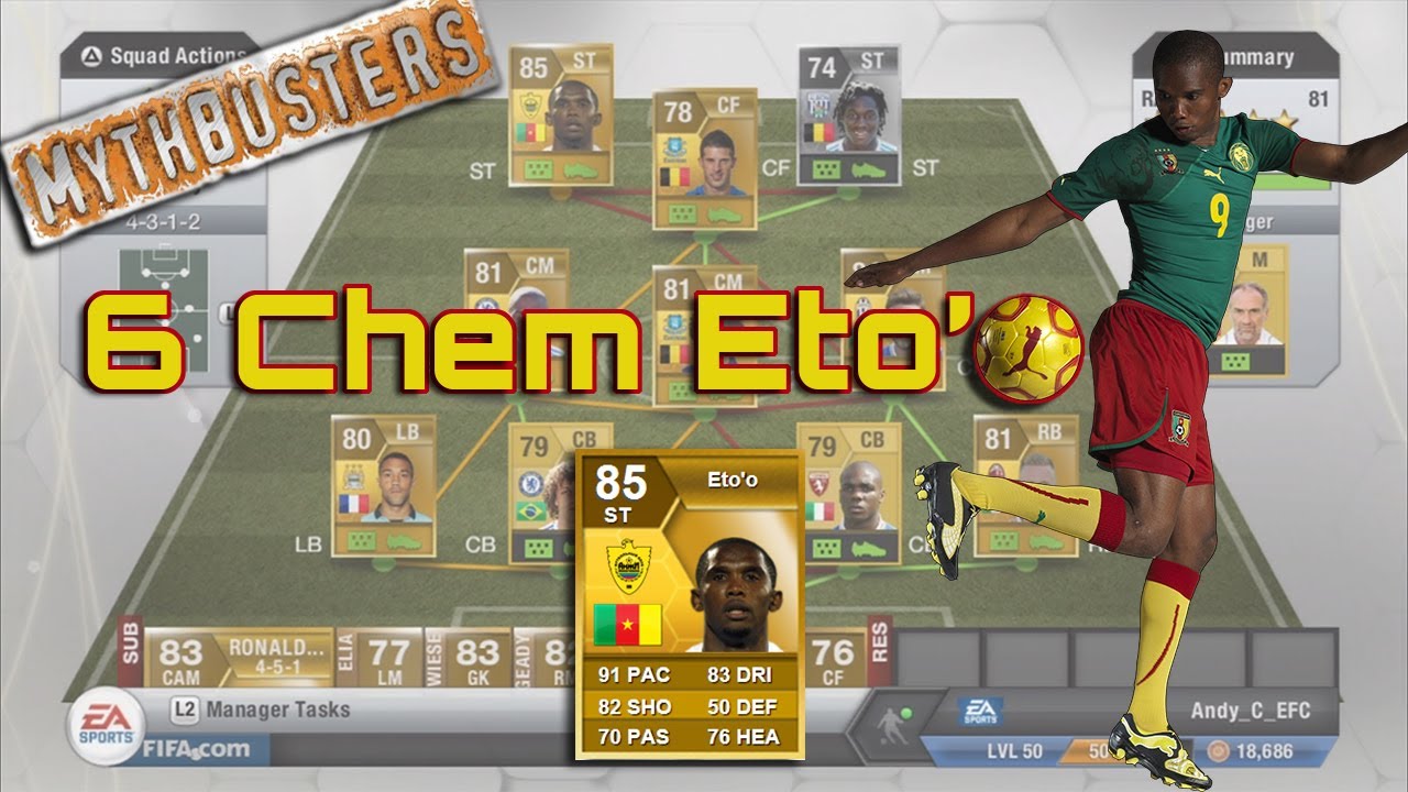 Fifa 13 Myth Busting - 6 Chem Eto'o