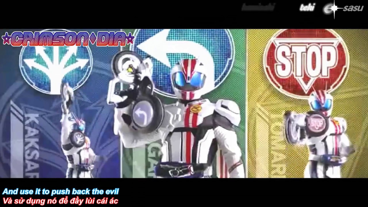 [Vietsub MAD] Kamen Rider Mach - Hishoku no Sora