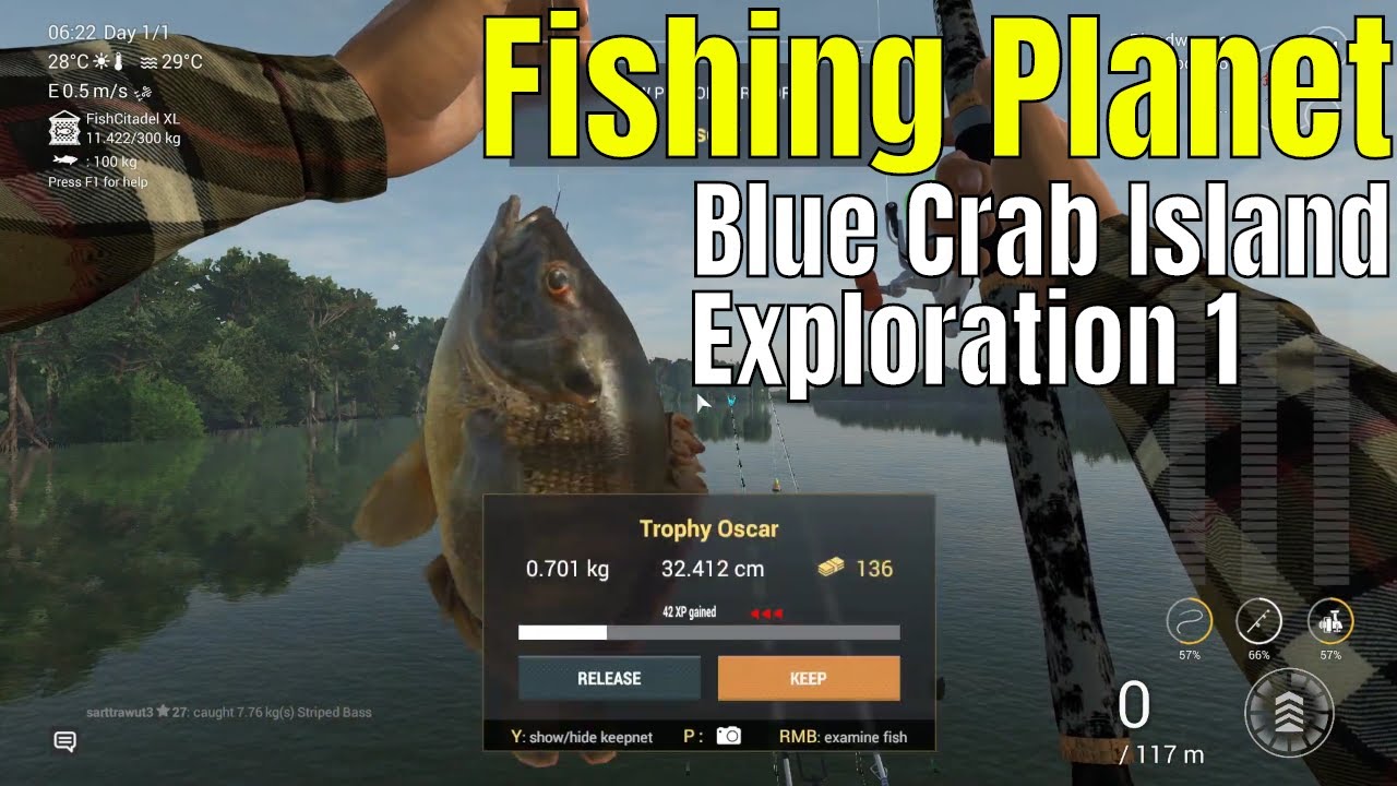 Fishing Planet | Blue crab island, exploration 1