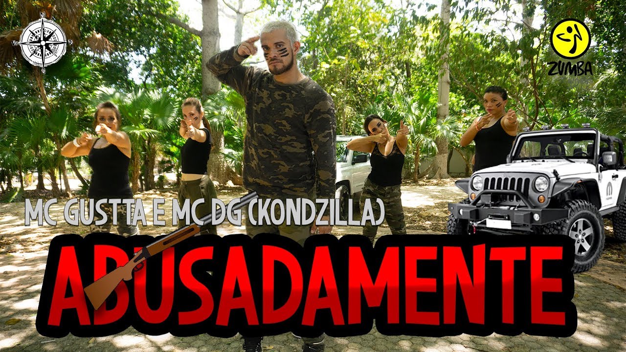 Abusadamente - MC Gustta e MC DG By Cesar James| Zumba Fitness| Cardioextremocancún