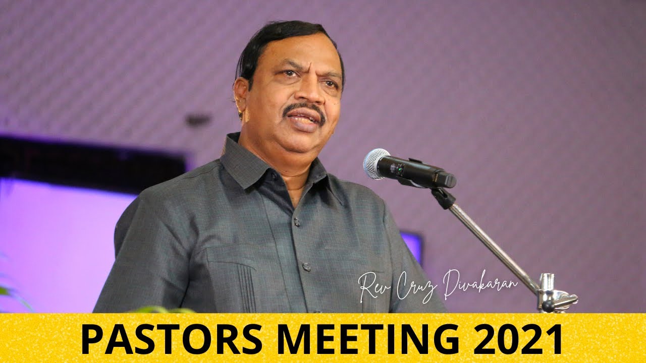 Trichy Pastors Meeting  | Rev Cruz Divakaran | Good Shepherd World Prayer Centre | 26 Nov 2021 |