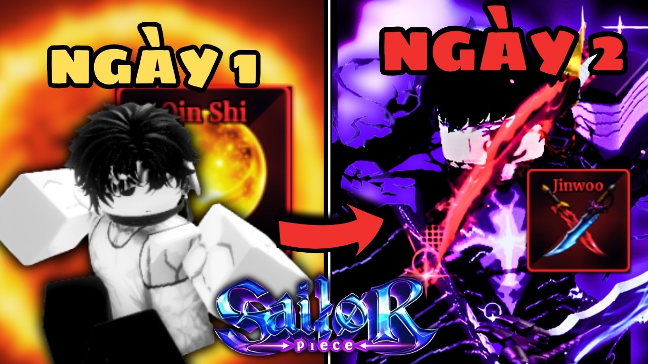 Mình SỞ HỮU 1 Trong Những Vũ Khí MẠNH NHẤT!!!! | Noob to Pro Sailor Piece Ngày 2