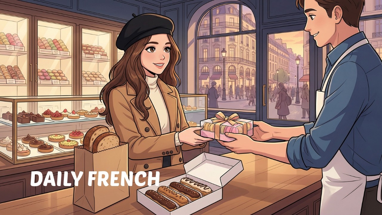 Daily French Conversations | At the Bakery with Chloé 🇫🇷