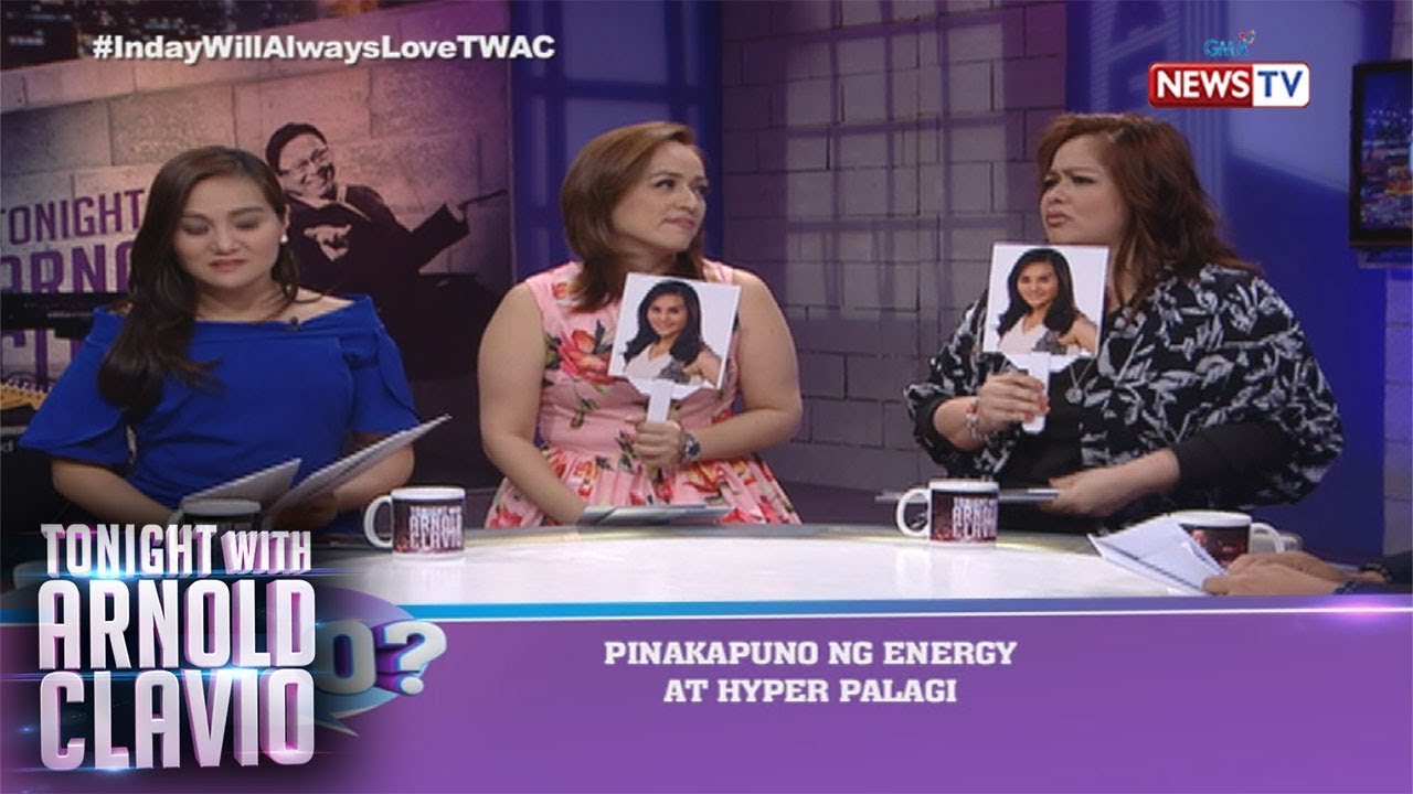 Tonight with Arnold Clavio: Gladys Reyes, full of energy on and off cam!