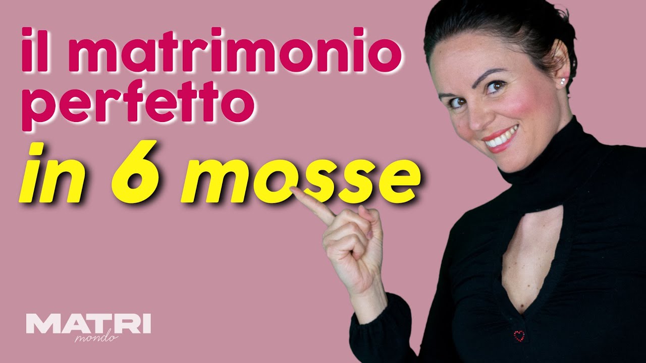 COME organizzare il MATRIMONIO perfetto
