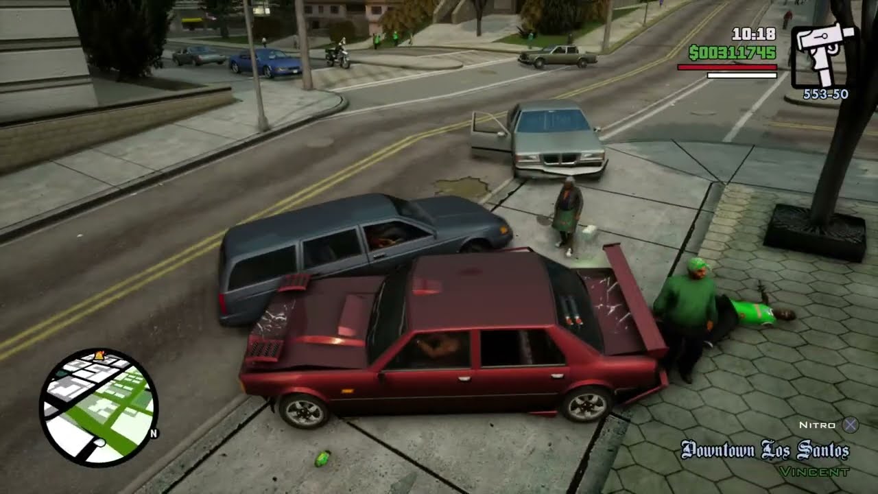 Grand Theft Auto: San Andreas Definitive Edition | Free Roam | PS4 PRO 1080p