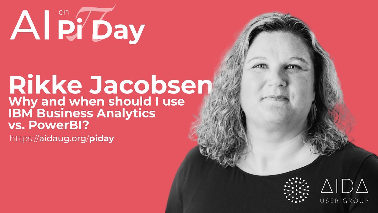 Why and When should I use IBM Business Analytics vs. PowerBI? - AI on Pi Day 2022 - AIDAUG