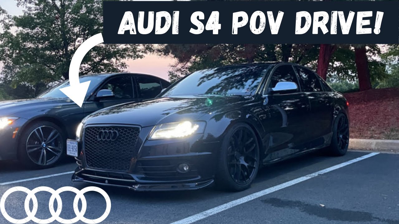 2010 Audi B8 S4 POV Test Drive