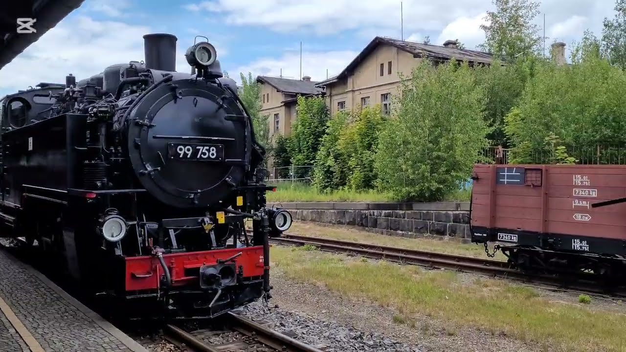2025-05-24: Zittau Bahnhof, kolejka wąskotorowa