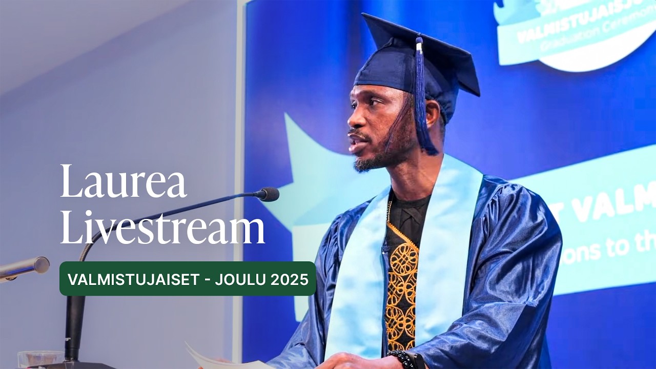 Valmistujaisjuhla 4 | Graduation Ceremony 4 | 19.12.2025 - 14.00-15.00