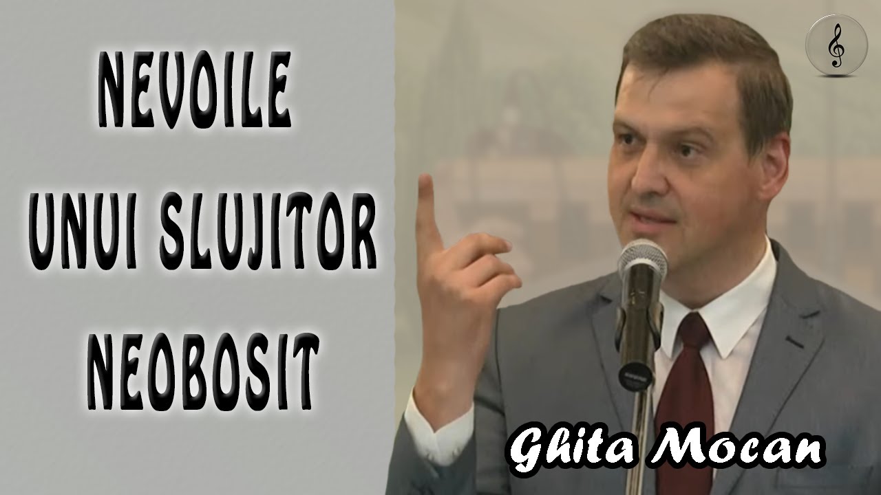 Ghita Mocan - Nevoile unui slujitor neobosit - 2 Timotei 4:9-18 | PREDICI