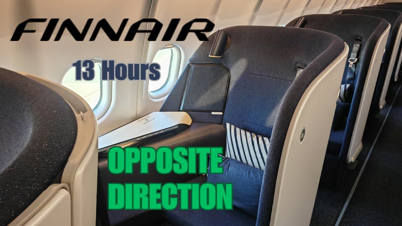 Epic North Pole Detour! Finnair A350 Business Class from Seoul