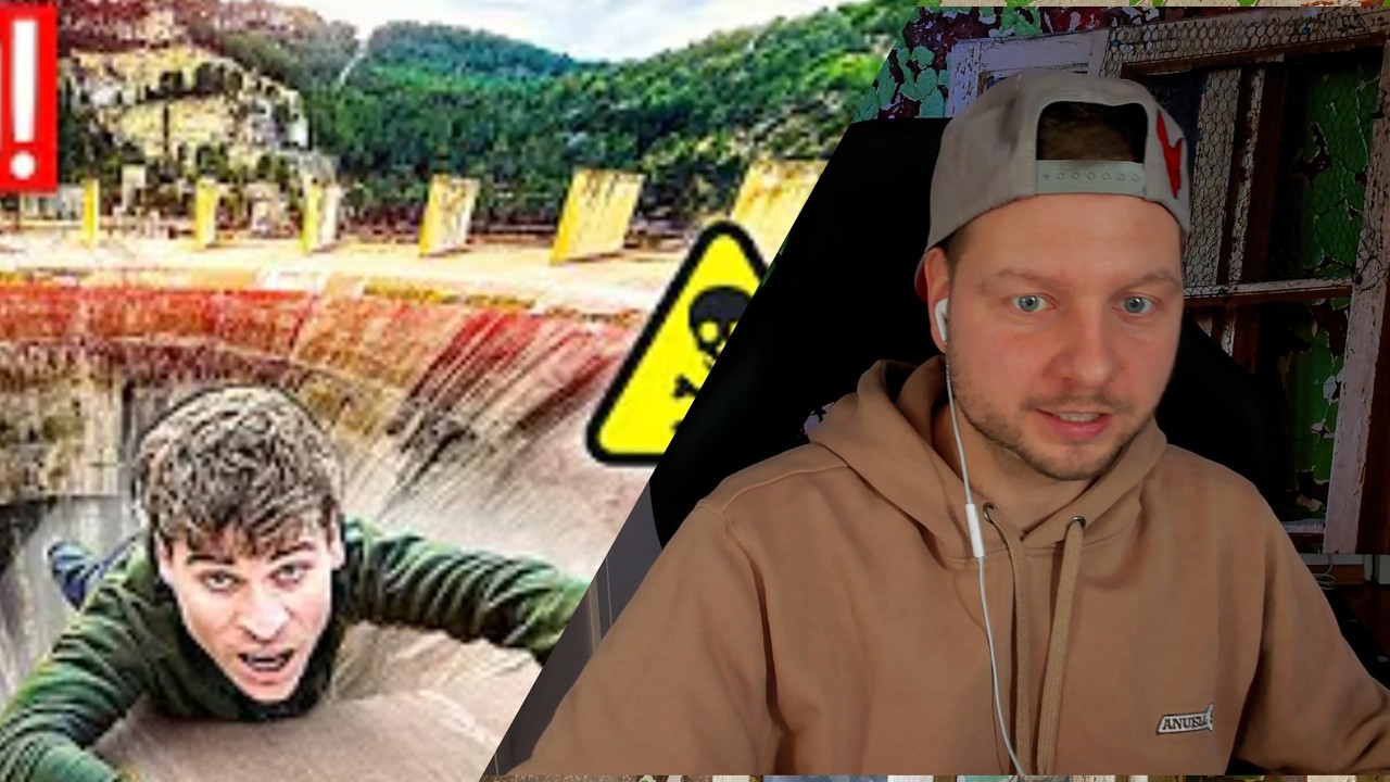 REACTION !! Roofless TV -  Wo führt dieses MYSTERIÖSE LOCH hin!🕳️ Steile ABFAHRT durch ZEMENT SCHACH