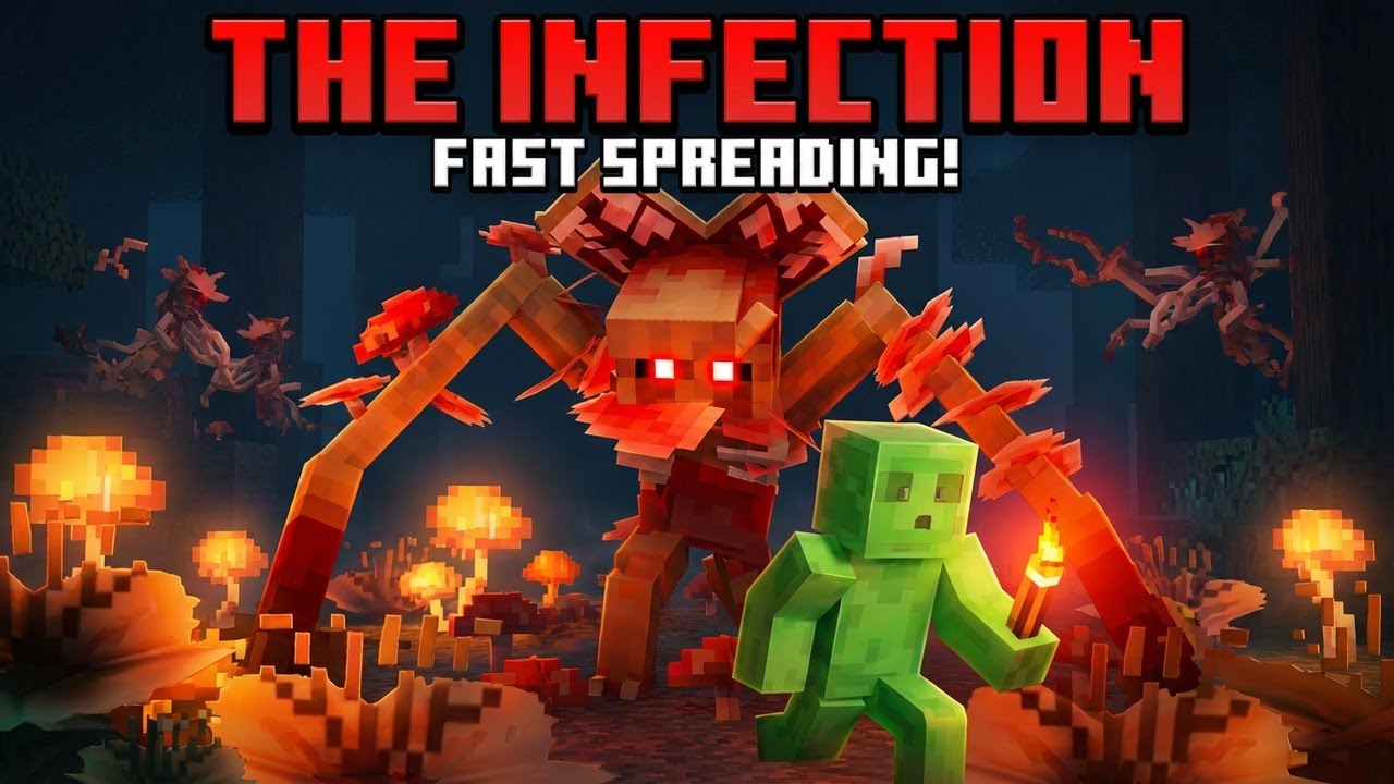 This infection is spreading too fast in my minecraft world...