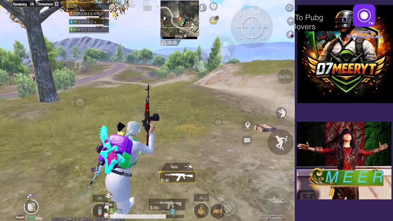 ipad mini 5 gameplay 6 figure 07meeryt Live Stream  07meeryt| Full Rush PUBG Gameplay 💥”