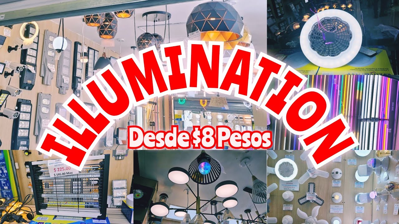🙀ILUMINACIÓN DE INTERIORES Y EXTERIORES😍 LÁMPARA CON VENTILADOR, PANEL SOLAR, LUZ LED| SUPER BARATO