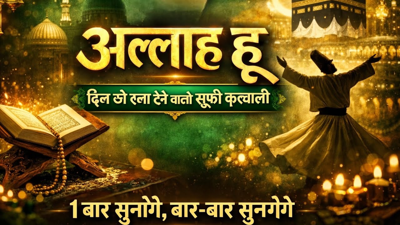 हक़ अल्लाह हू | दिल को रुला देने वाली सूफ़ी क़व्वाली | New Sufi Qawwali 2026 | Islamic Devotional 