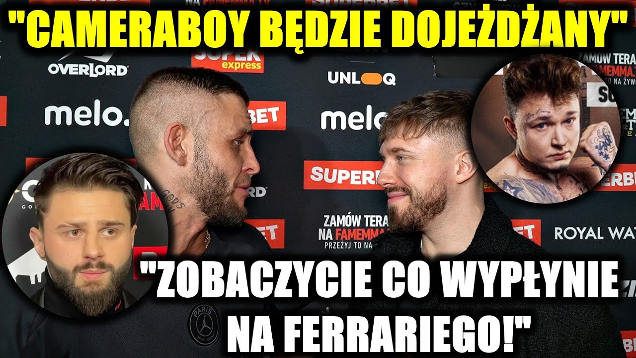 WŚCIEKŁY Bomba po znokautowaniu Cameraboya 