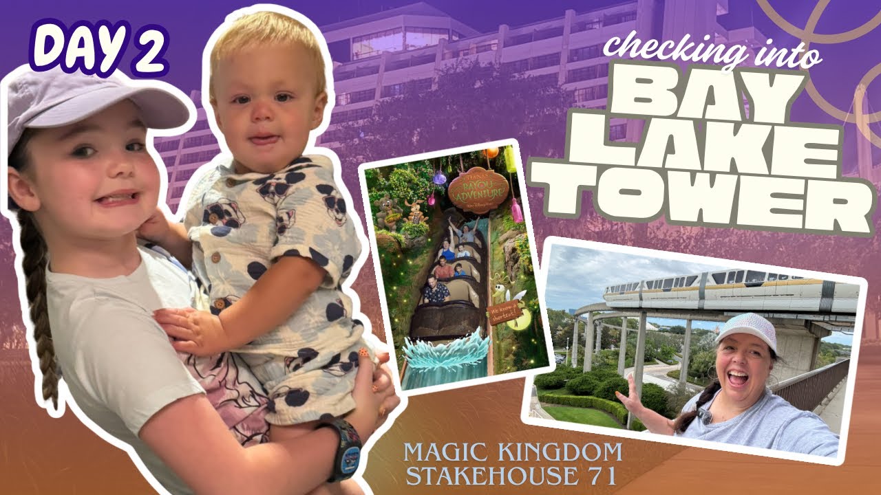 Регистрация в DVC Bay Lake Tower | День 2 | Отдых в Walt Disney World | Волшебное королевство | S...