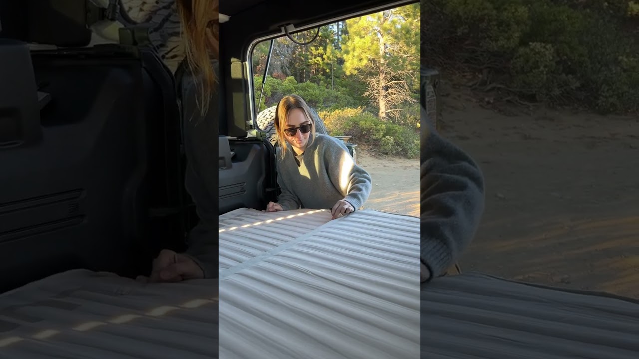 The Comfiest Mattress Made for Your Jeep #shorts