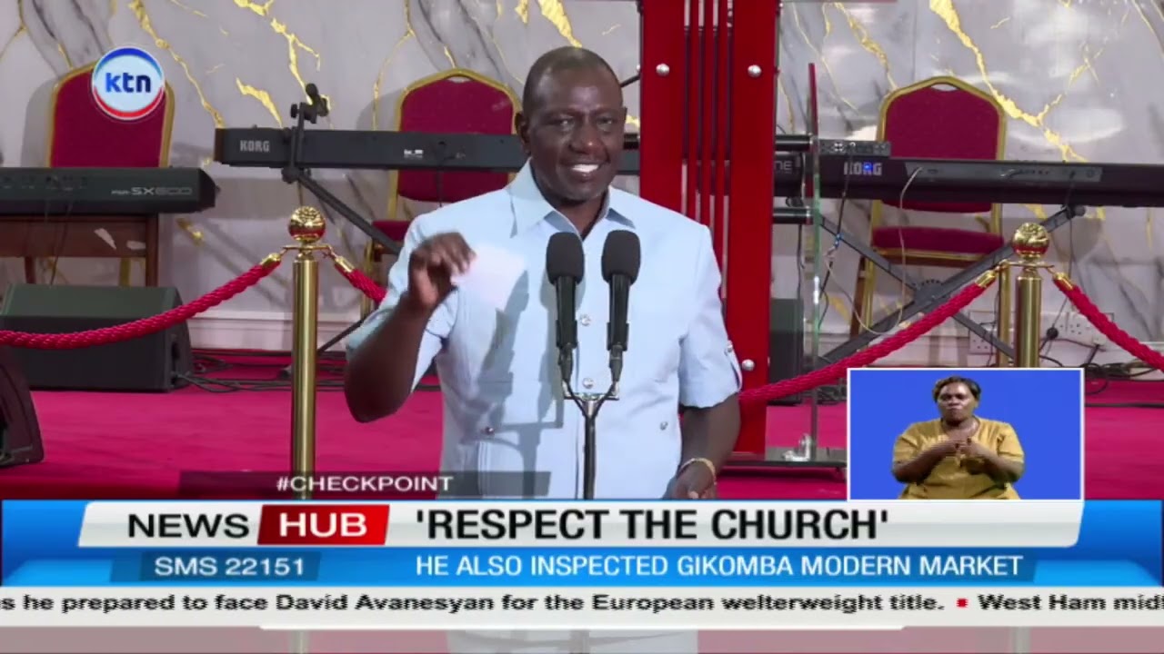 President addresses Gikomba congregation on safeguarding worshipers