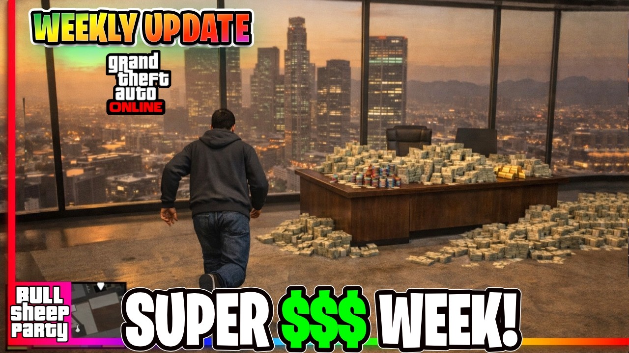420 за неделю &mdash; это неплохо + 4-кратное увеличение наличных в GTA Online. Еженедельное обновление...