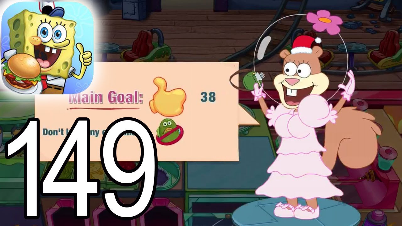 SpongeBob: Krusty Cook-Off - FIERY FIST O FRITTERS - Gameplay Video Part 149 (iOS Android)