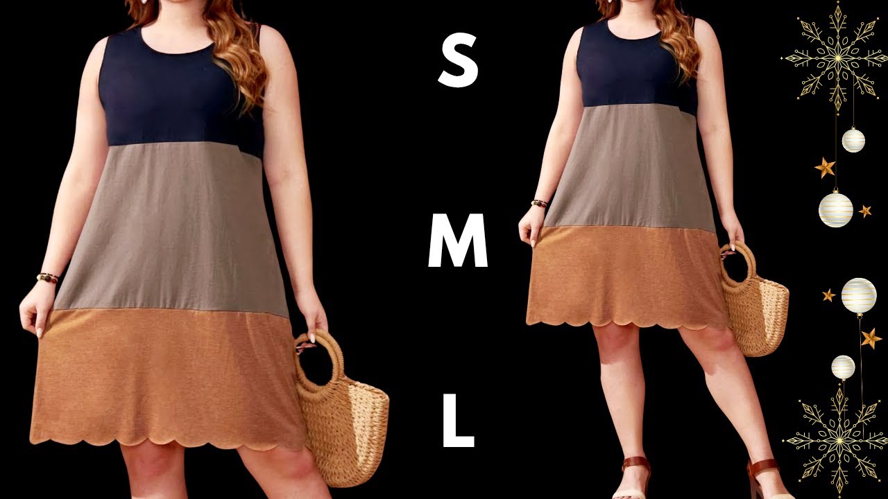 Vestido sin Pinzas, sin Cremalleras, sin Botones, Mira que Fácil Diseñarlo
