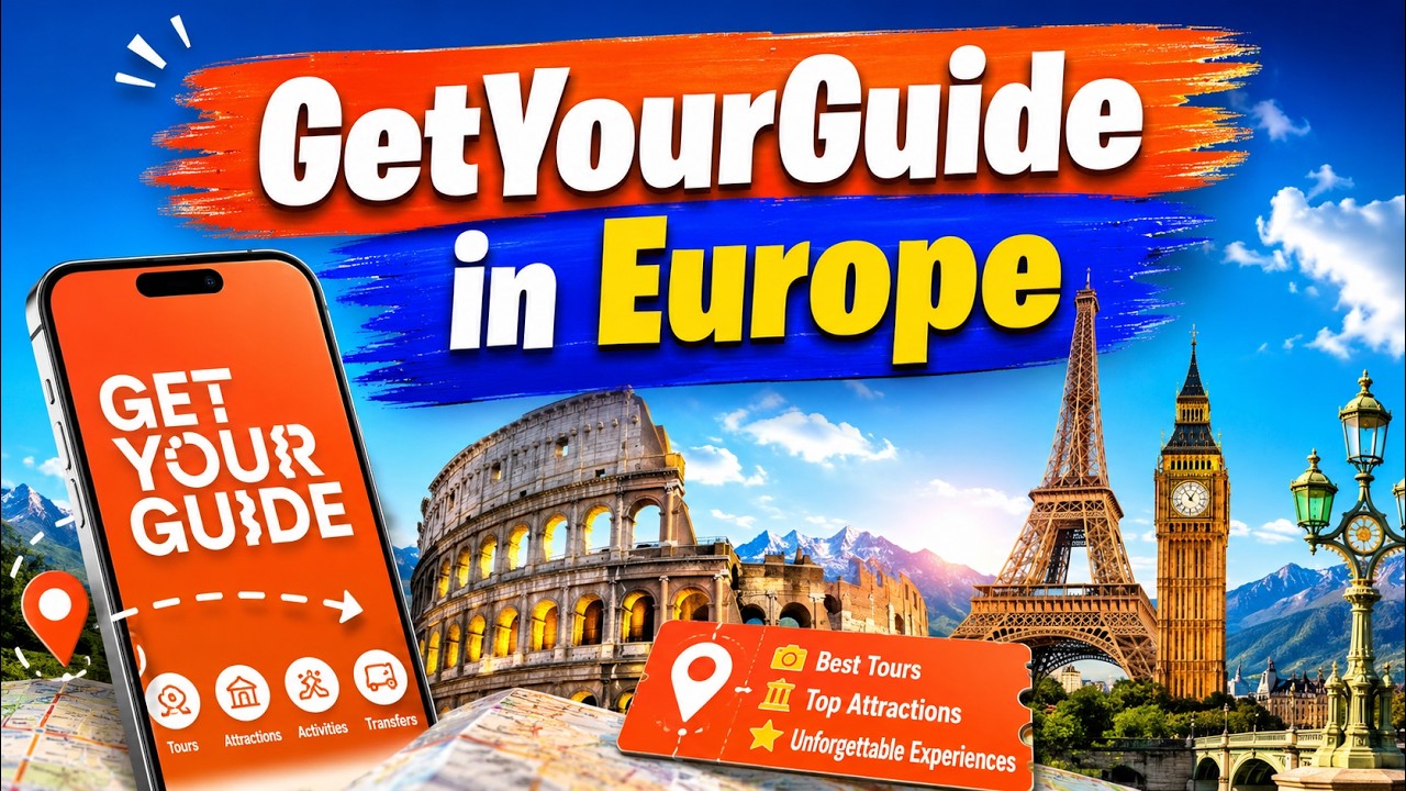 How to Use GetYourGuide in Europe: Book Top Attractions, Tours, & Activities