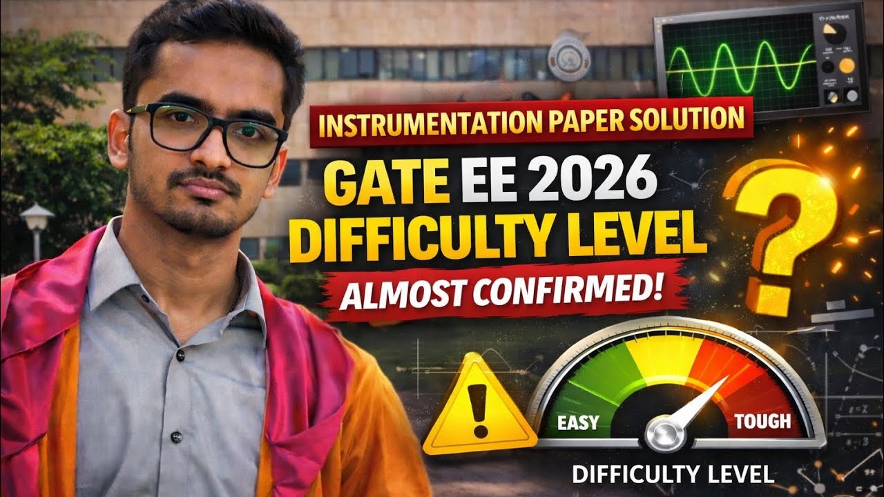 Instrumentation Paper Analysis 😱 | How Tough Will GATE EE 2026 Be?